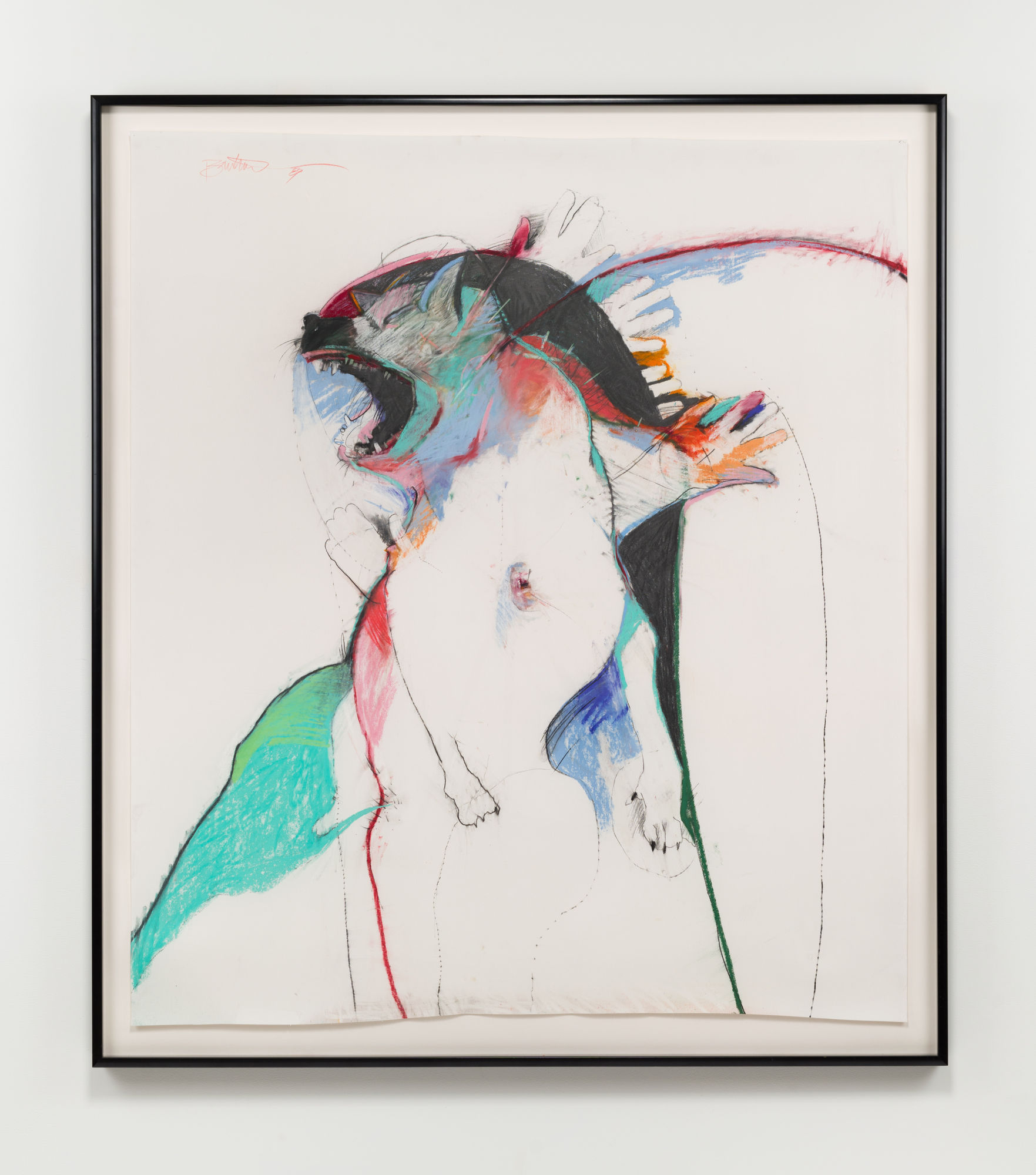 Rick Bartow, Against Instinct, 1989