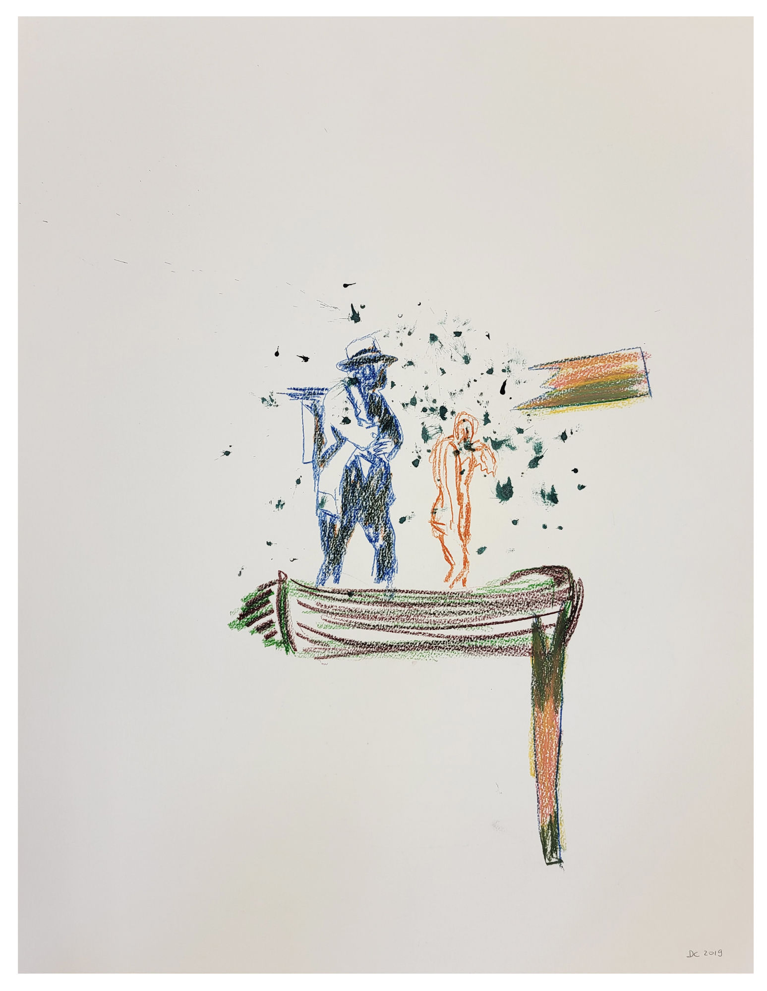 Denis CASTELLAS, Ikkyu 6, 2019