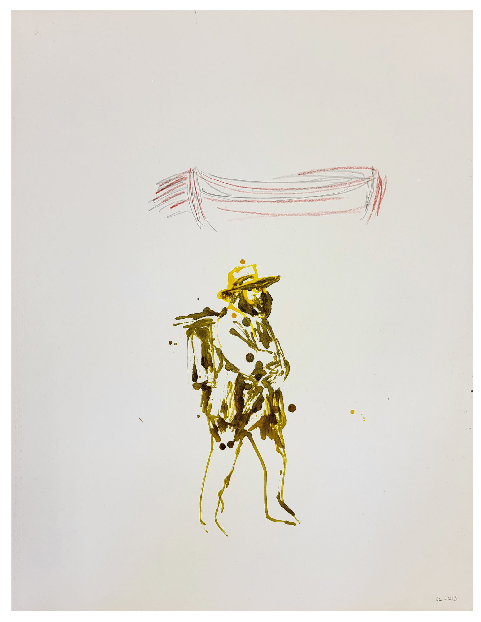 Denis CASTELLAS, Ikkyu 3, 2019