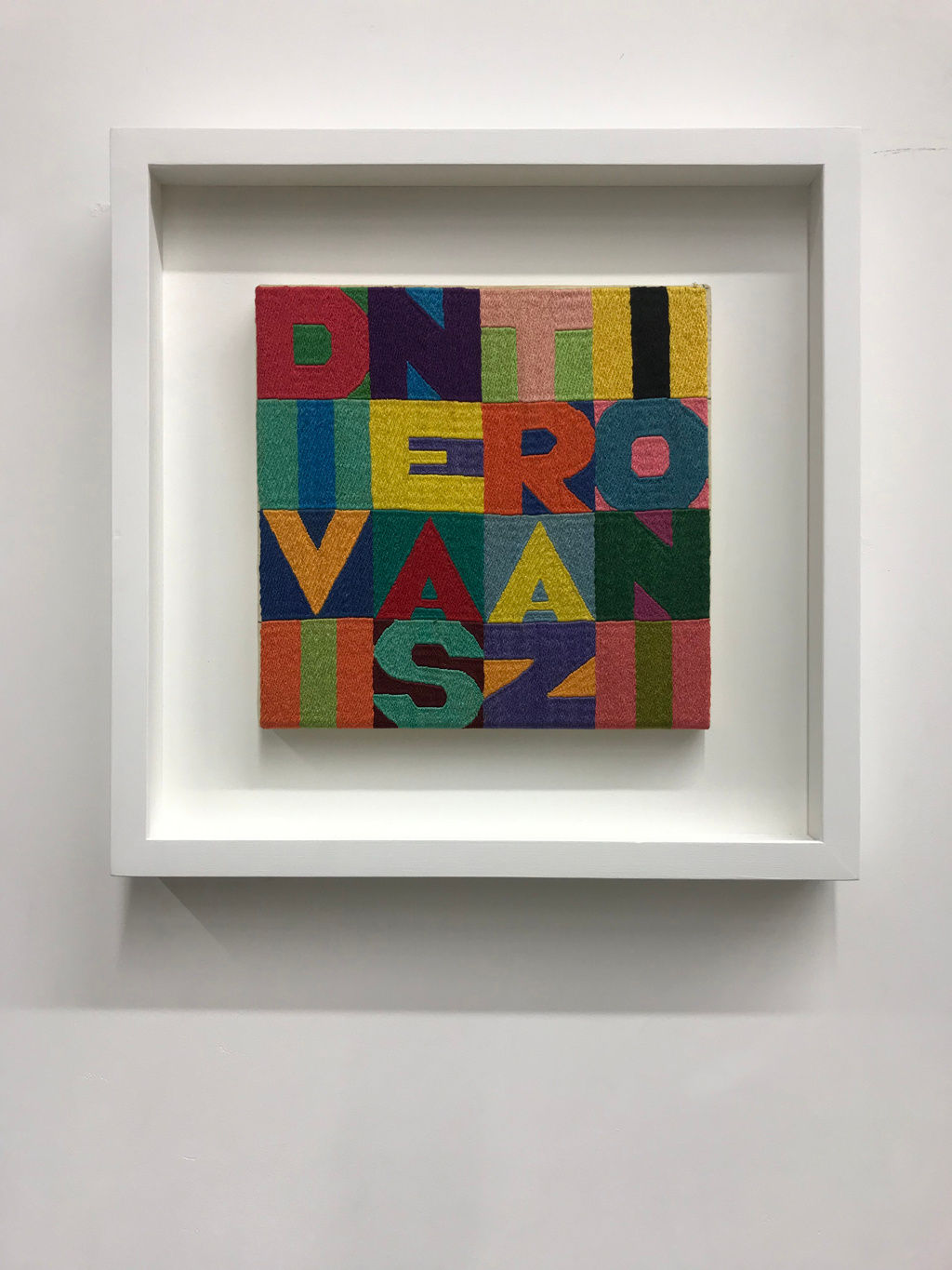 Alighiero BOETTI Divine astrazioni 23 x 24 cm