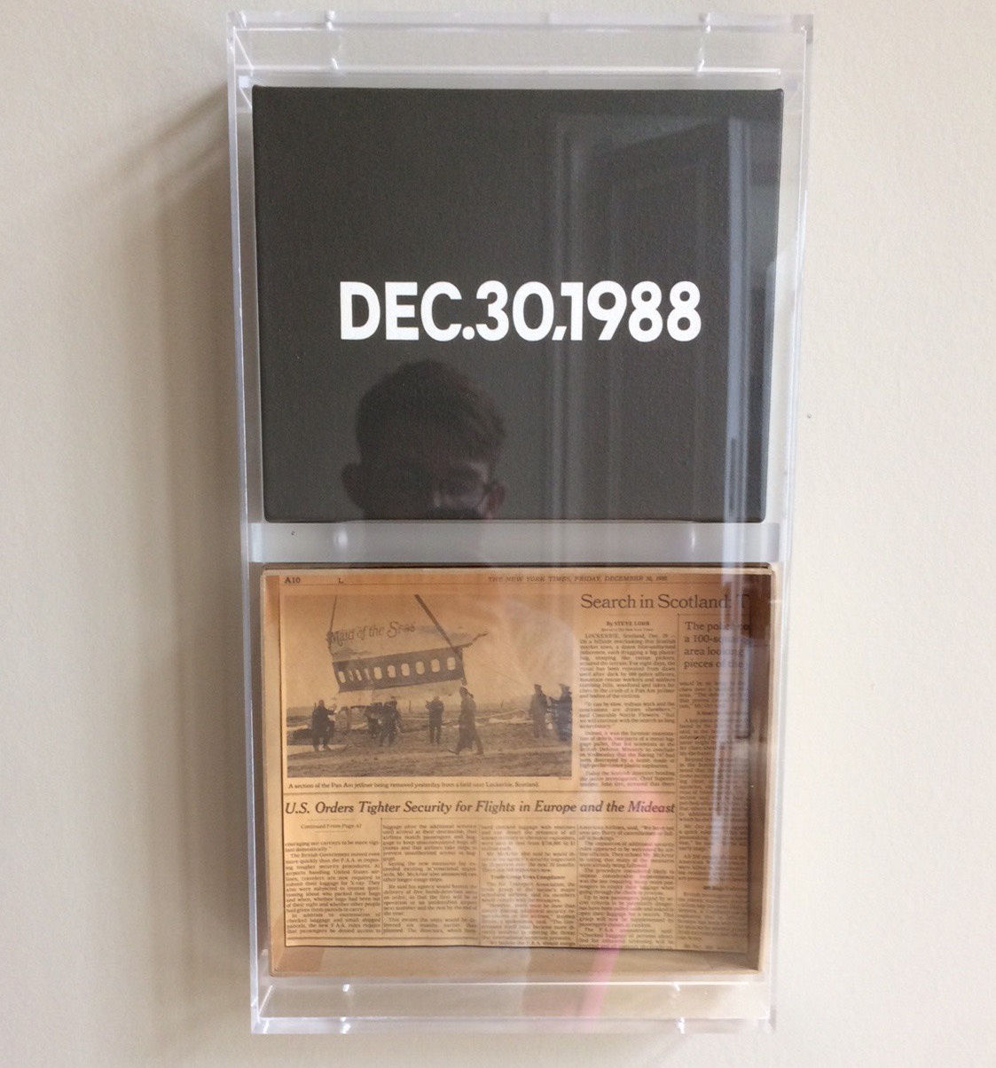 On KAWARA Dec.30.1988 20,5 x 26,7 x 4,3 cm ?