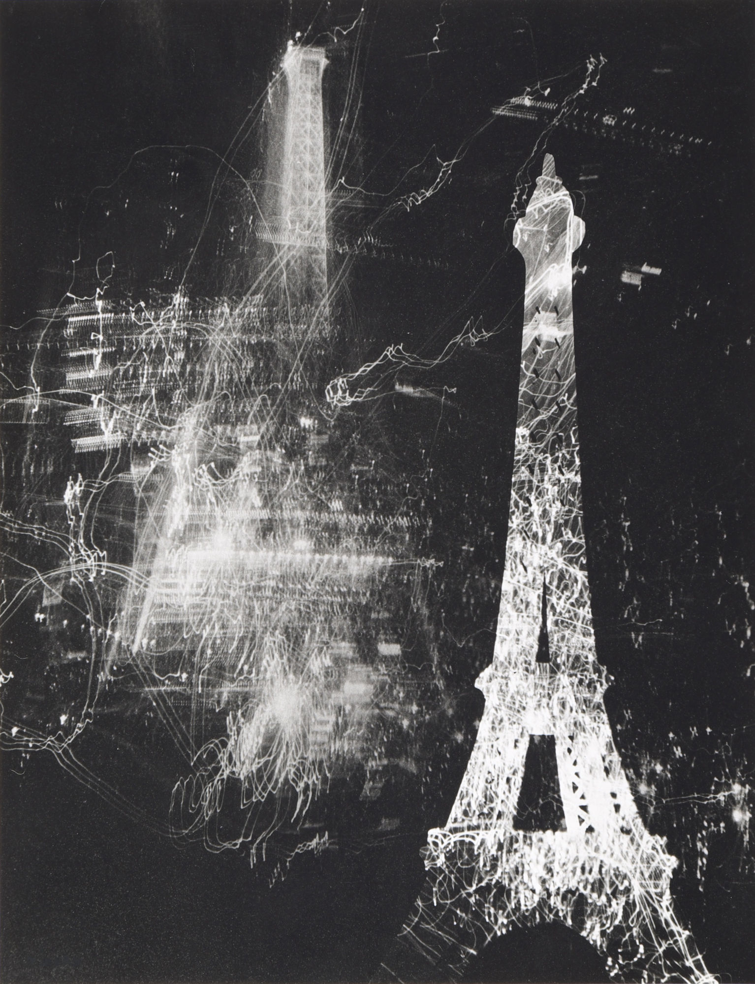 Pierre Jahan , La Tour Eiffel, 1945