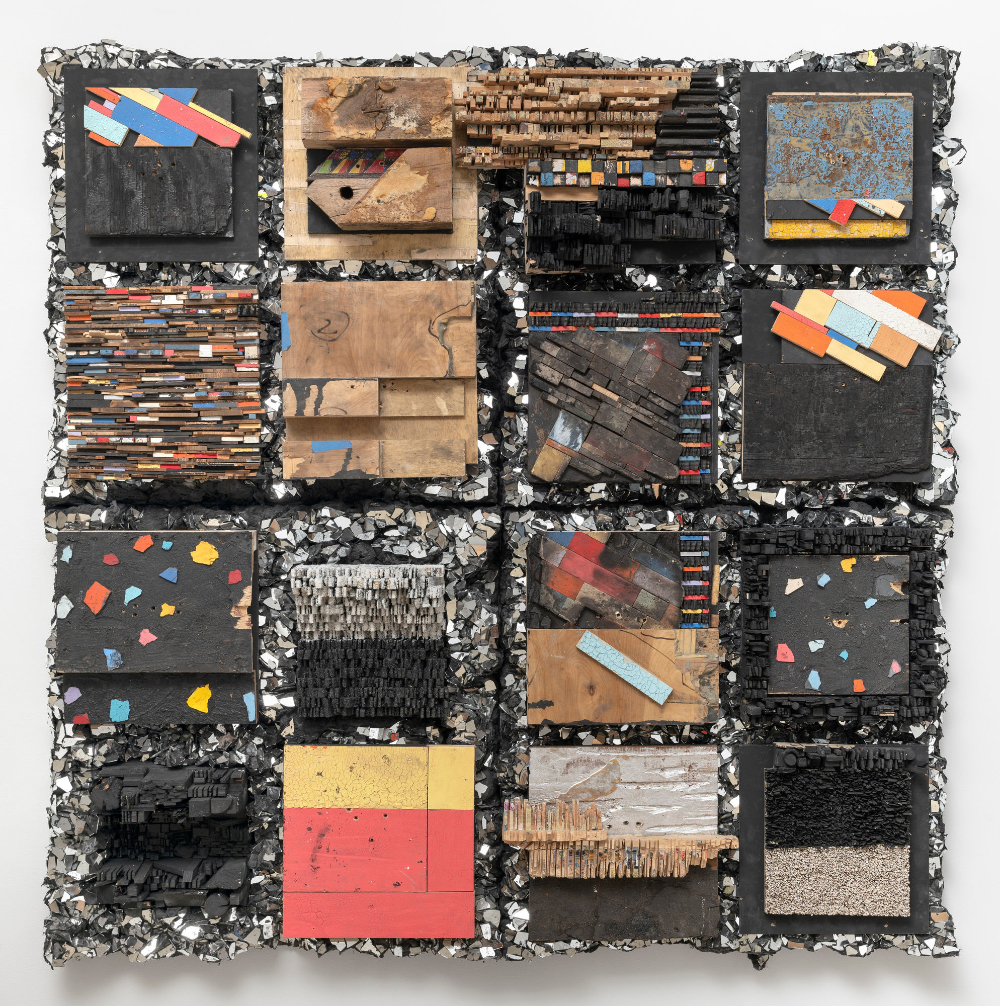 Leonardo Drew, Number 430, 2024