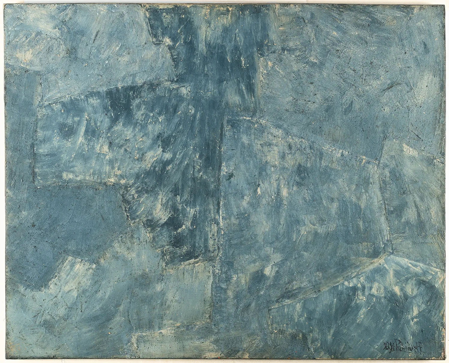 Serge Poliakoff, Bleu vert, 1962