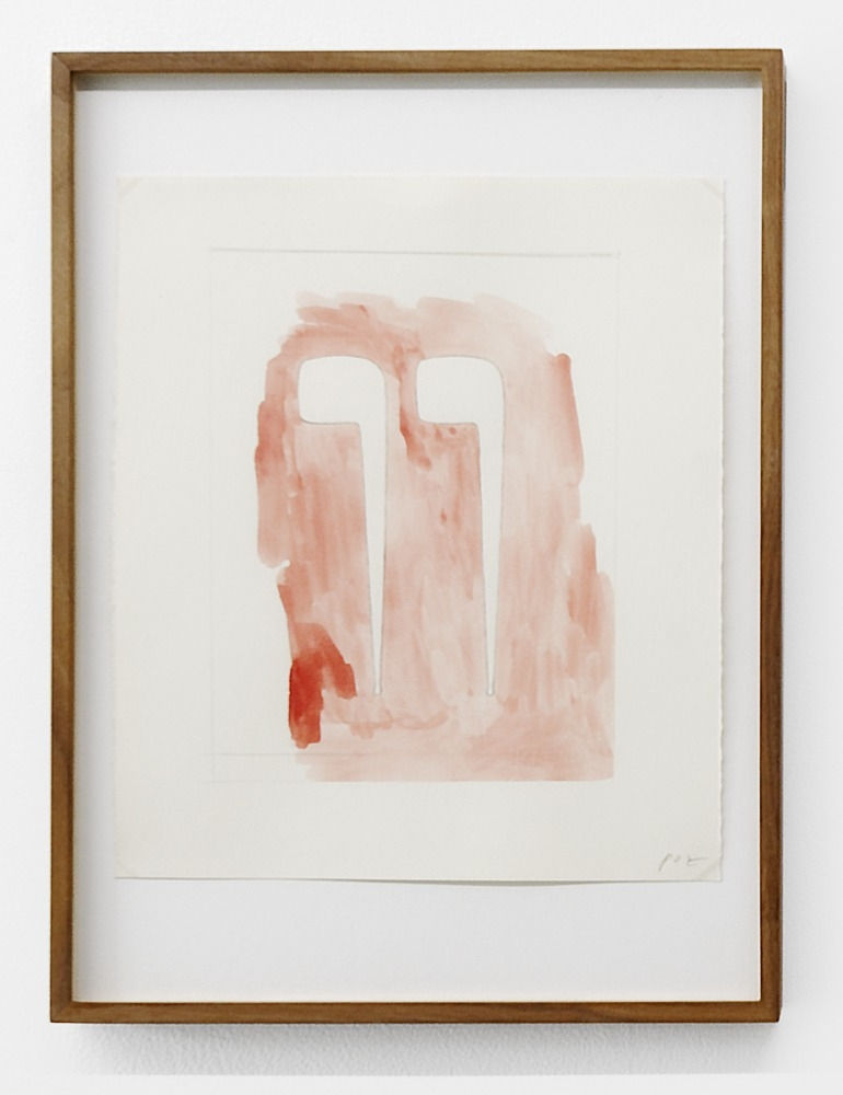 Vaclav Pozarek Untitled (figures with pipes) Oeuvre papier 21 x 30 cm 8.27 x 11.81 in