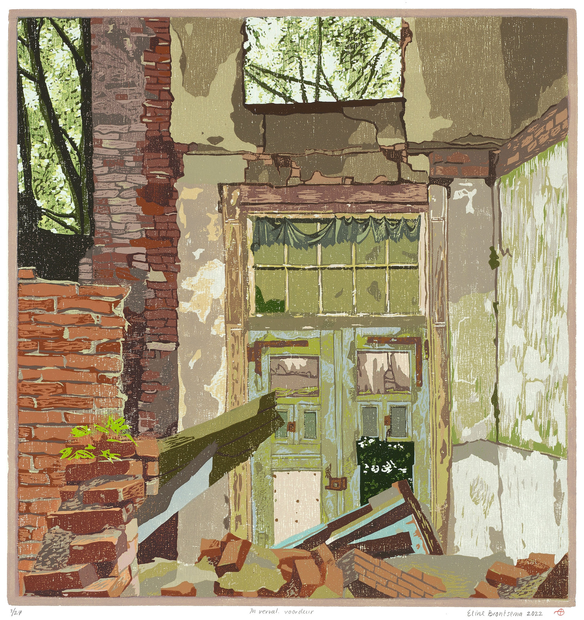 Eline Brontsema, In verval: Voordeur , 2022