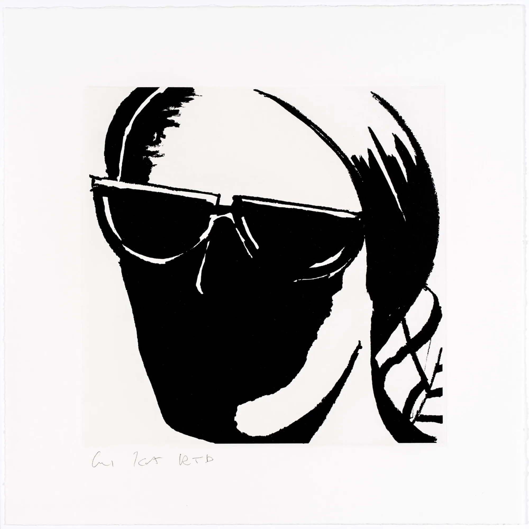 Alex Katz, Ada #8, 2017