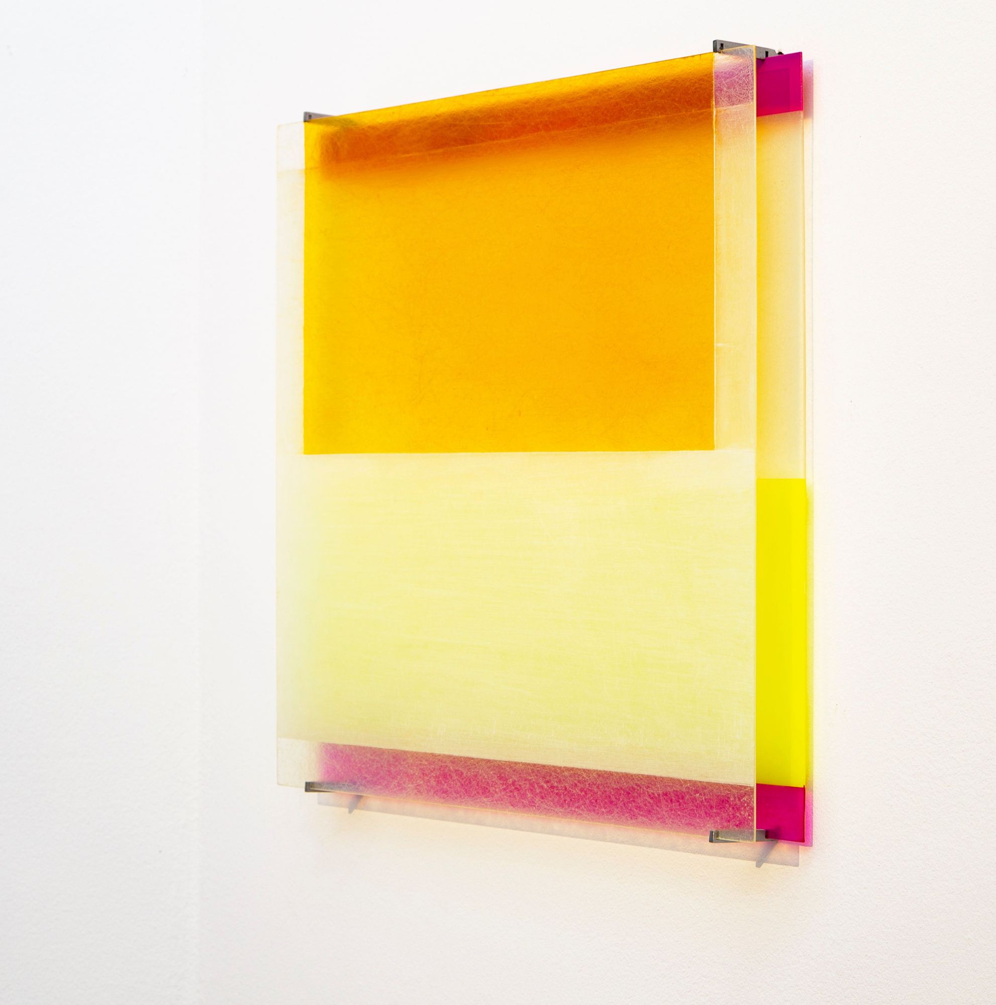 Margareta Hesse, Transluzide/Farbstücke 03/21, 2021