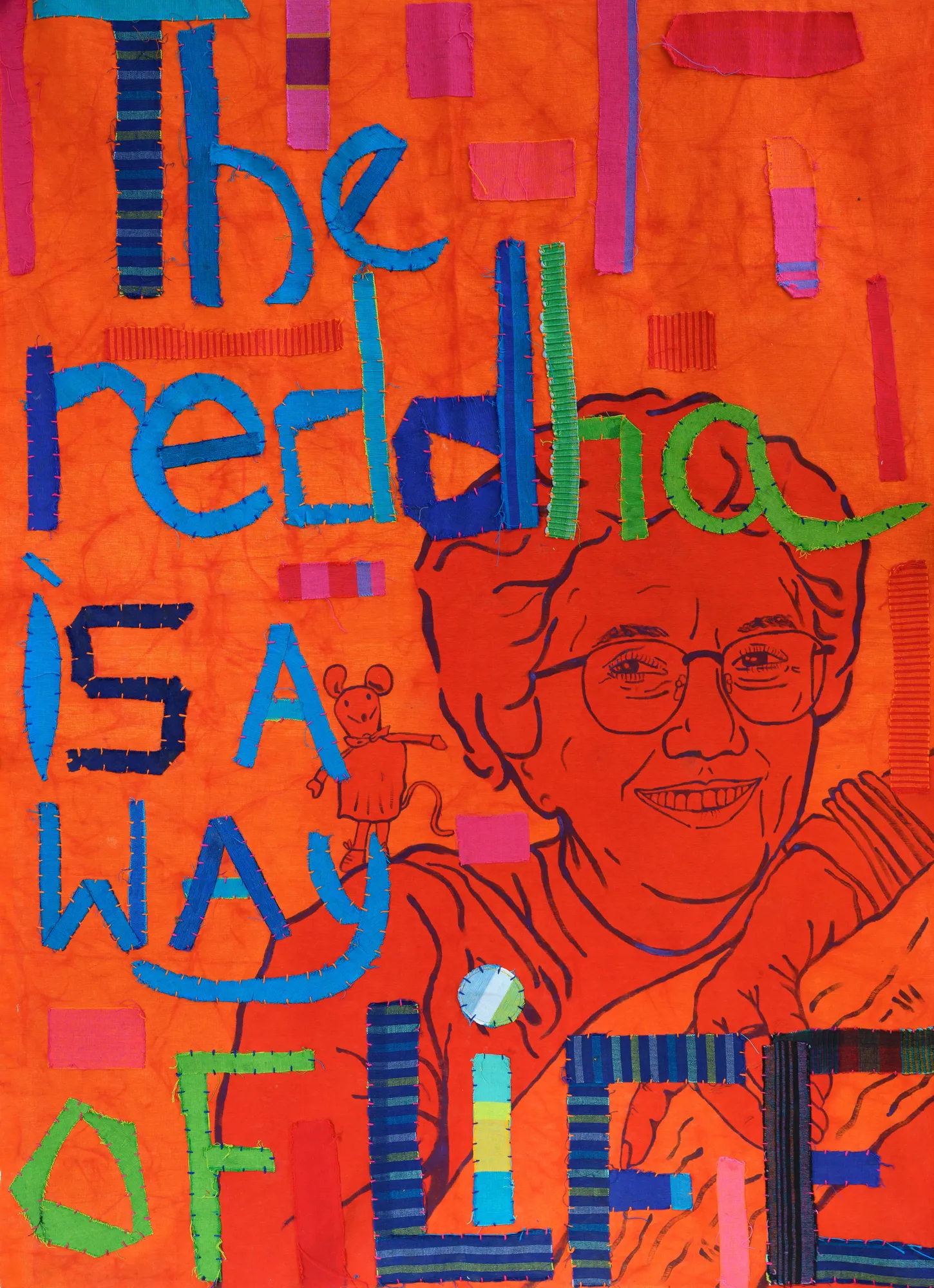 Minal Wickrematunge, Swim in these colours (Barbara Sansoni), 2024