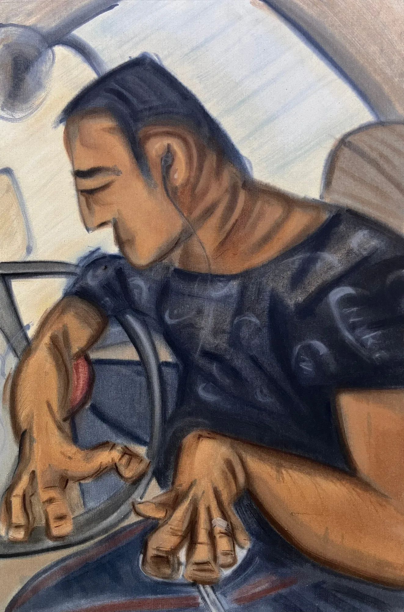 Mayun Kaluthantri, Makumbura bus driver, 2025