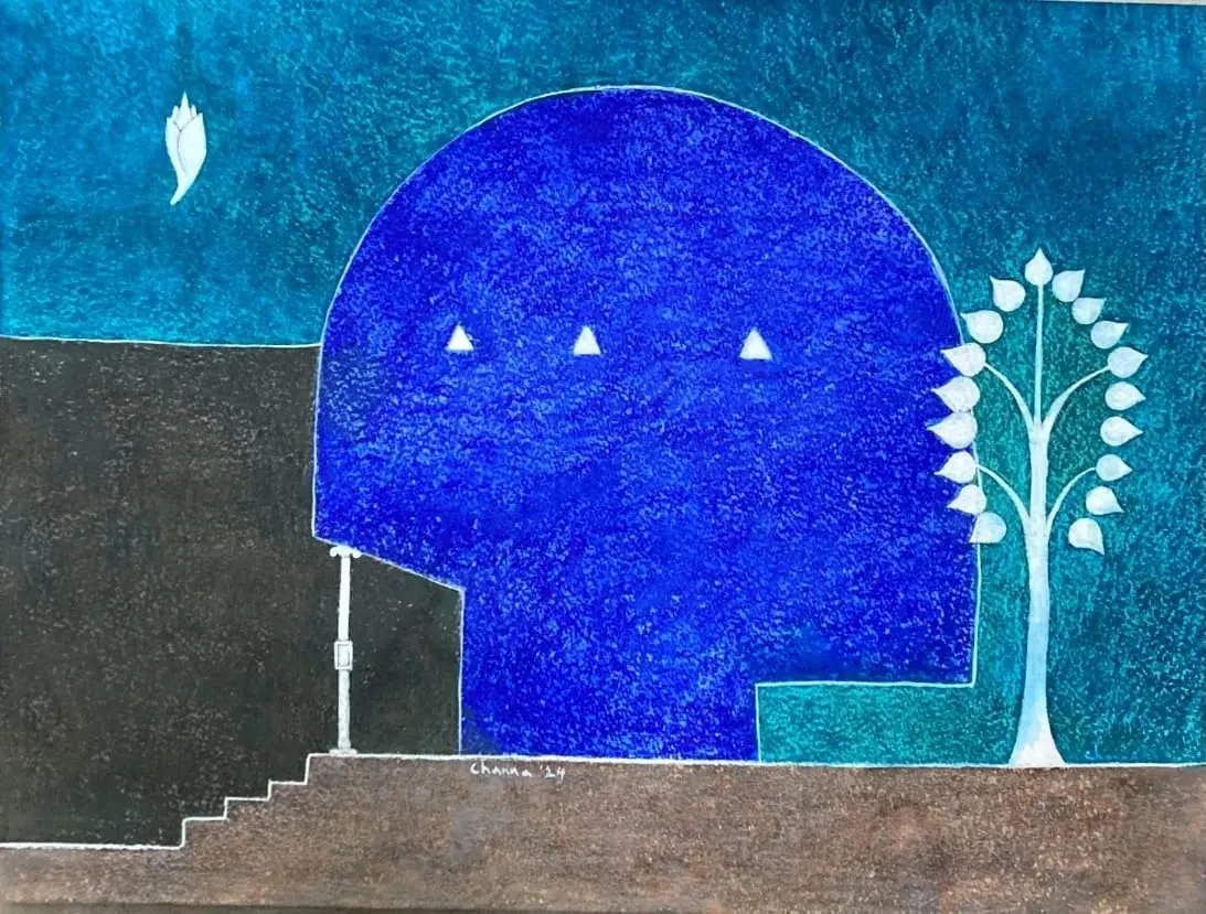 Channa Ekanayake, Blue Cave, 2024