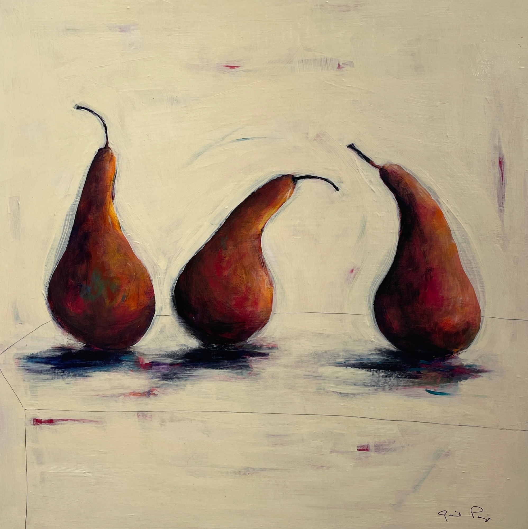 Gail Page, Three Pears 1, 2012