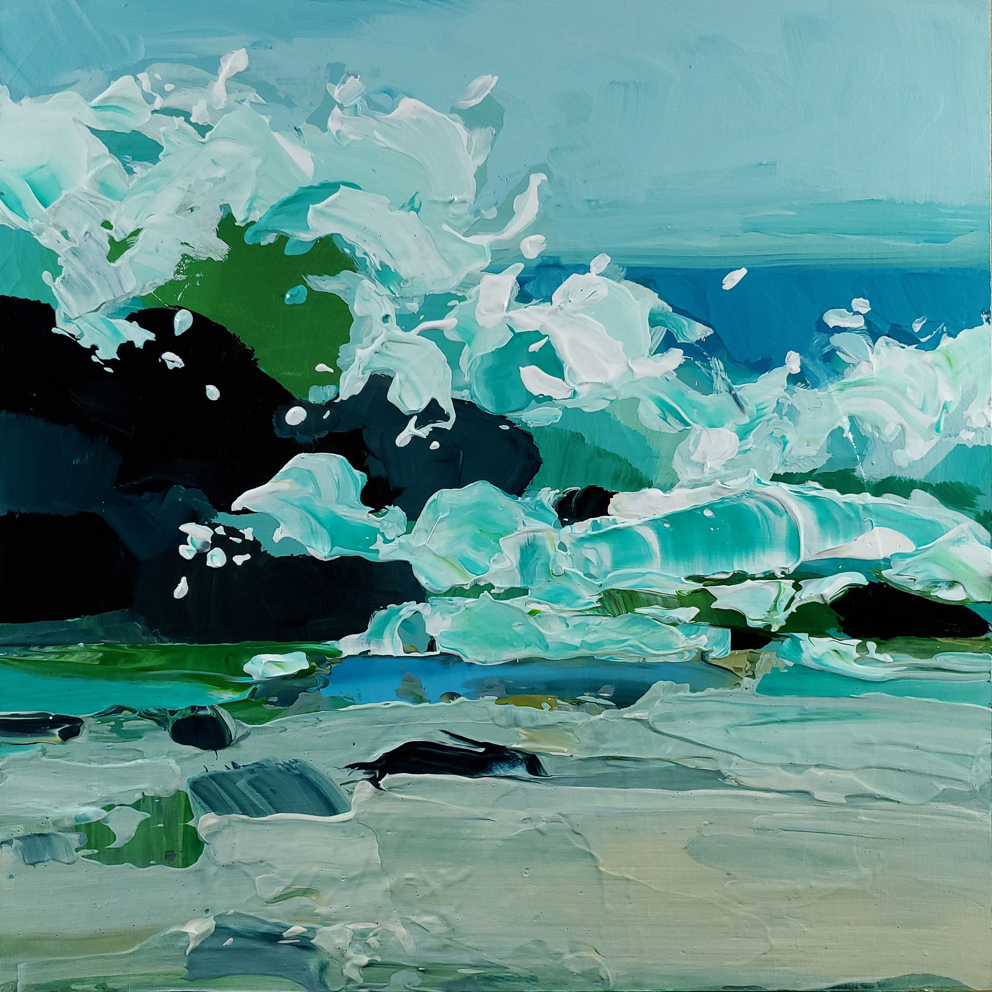 Shelley Mansel, Crashing Waves 15, 2023