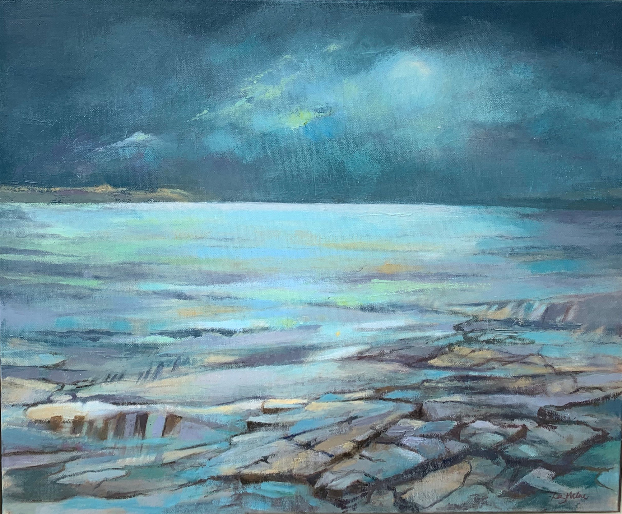 Liz Milne, Orkney by Moonlight