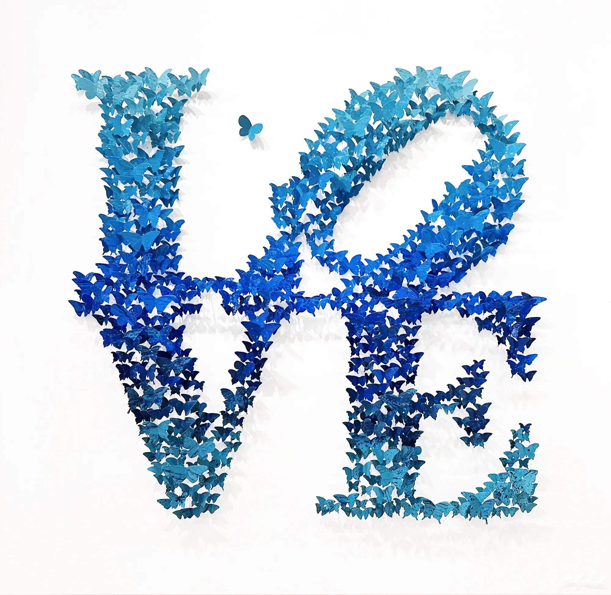 Joel Amit, L O V E - blue