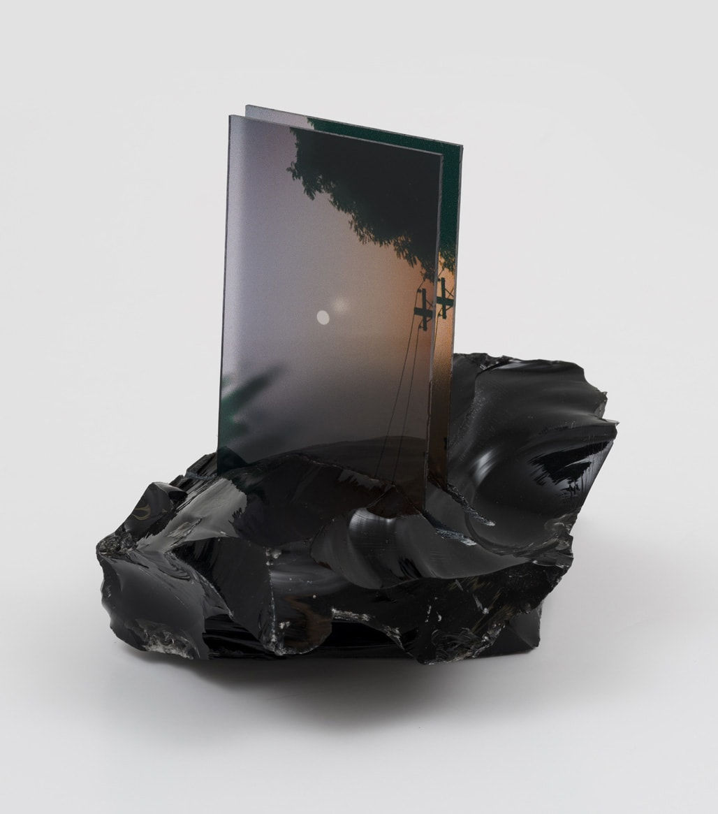 Katie Shapiro, Obsidian Totem, 2024