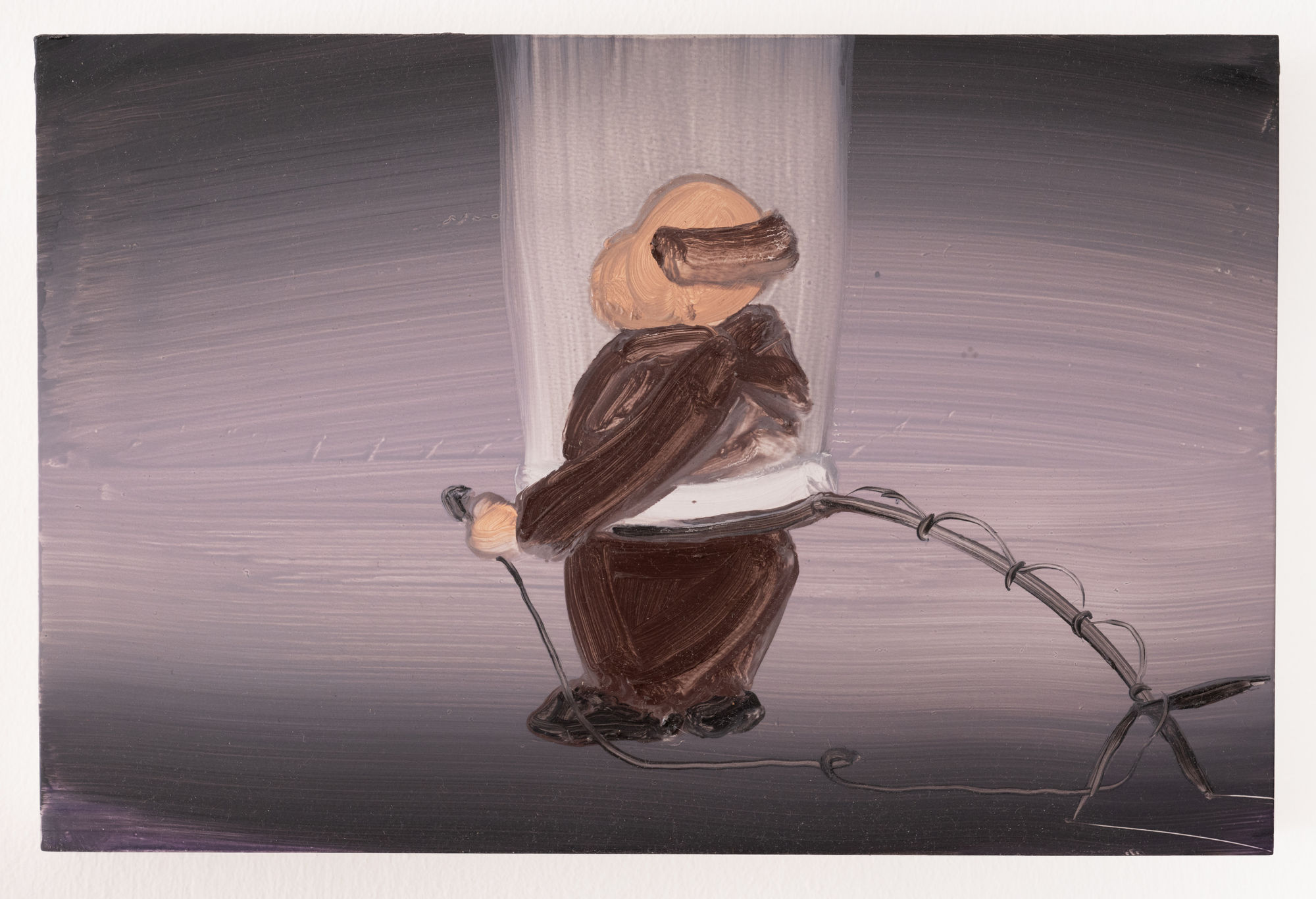 Ellie Cotton, Ring Light Study (i), 2024