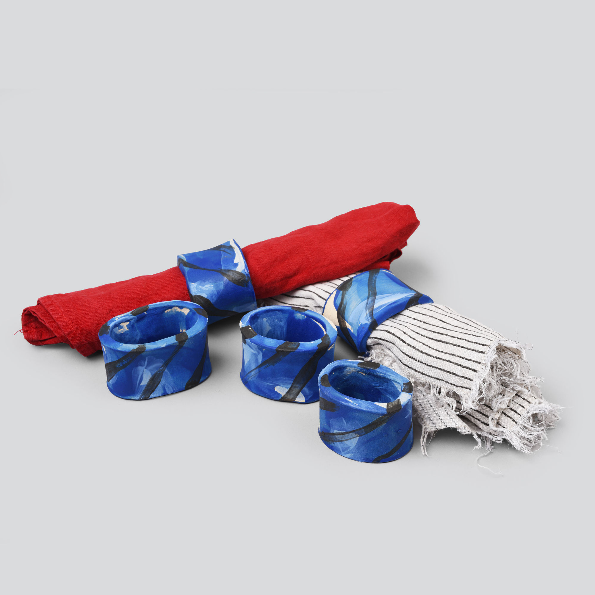 Kelly Jessiman, Napkin Rings (sold individually), 2023