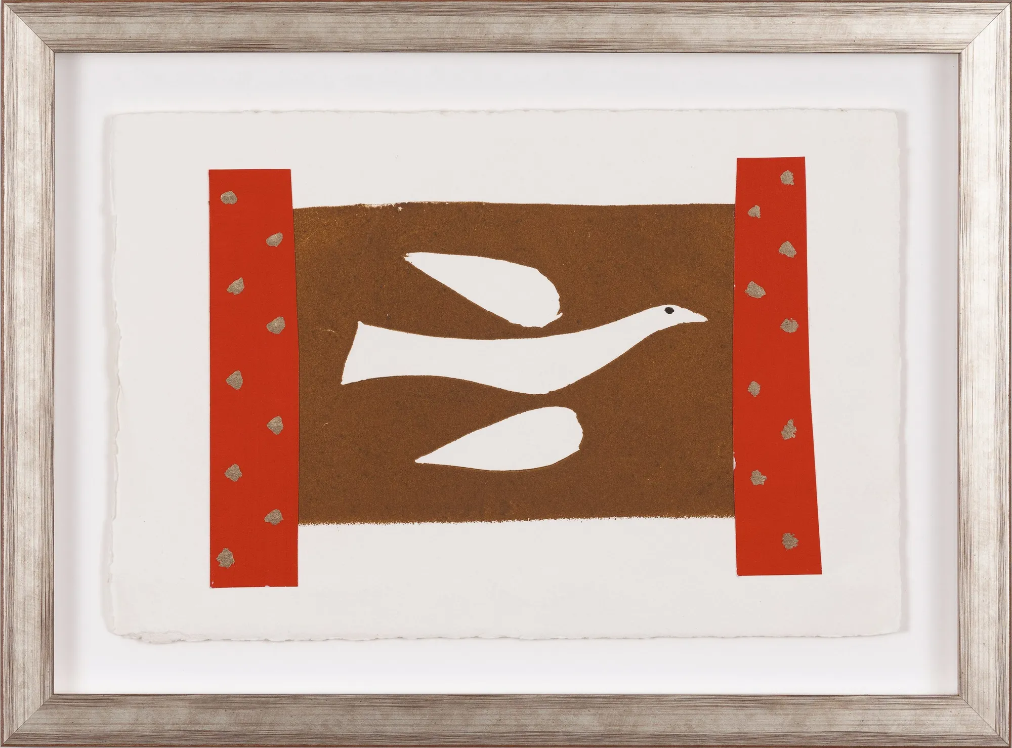 Breon O'Casey, Bird with Red, undated