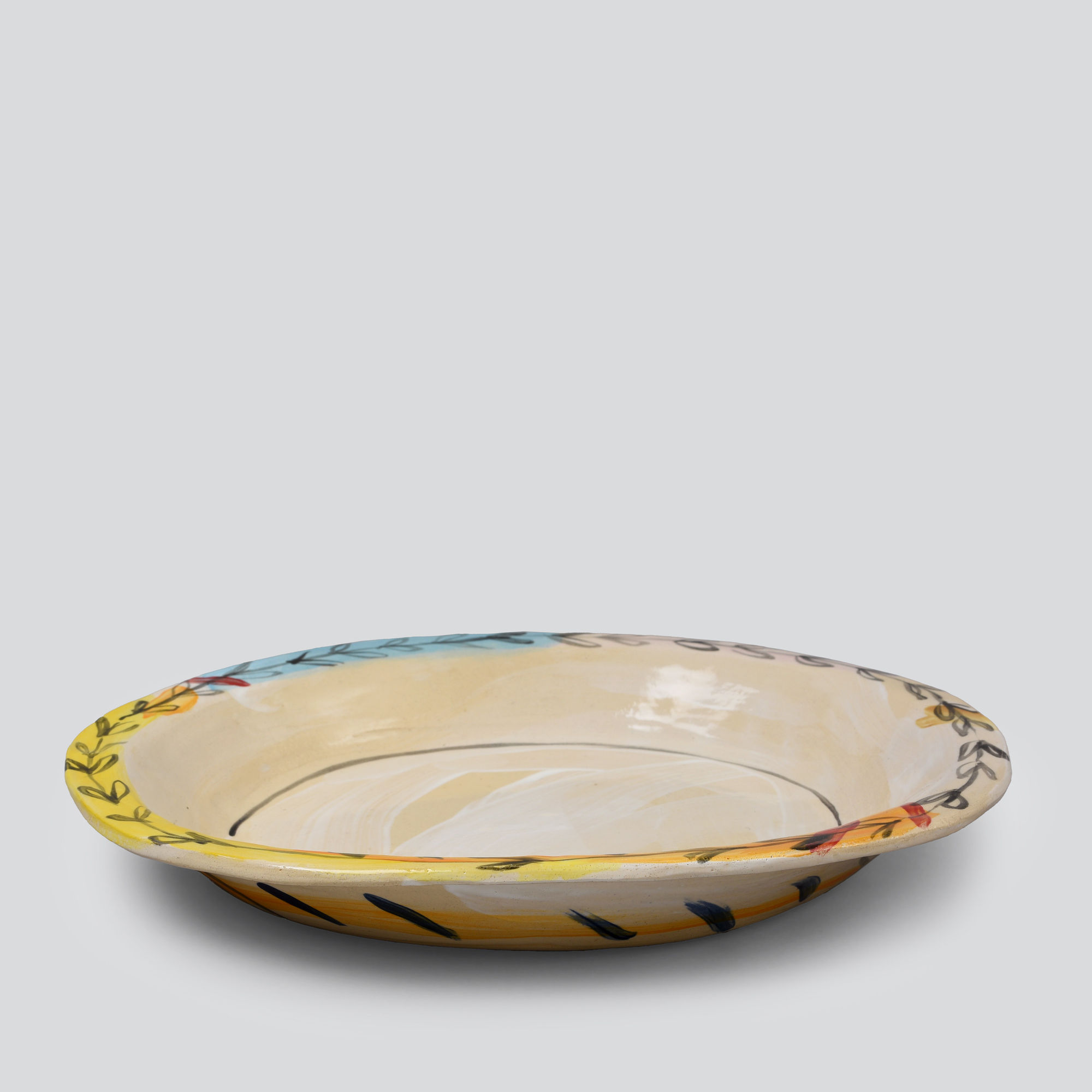 Kelly Jessiman, Large Shallow Bowl, 2023