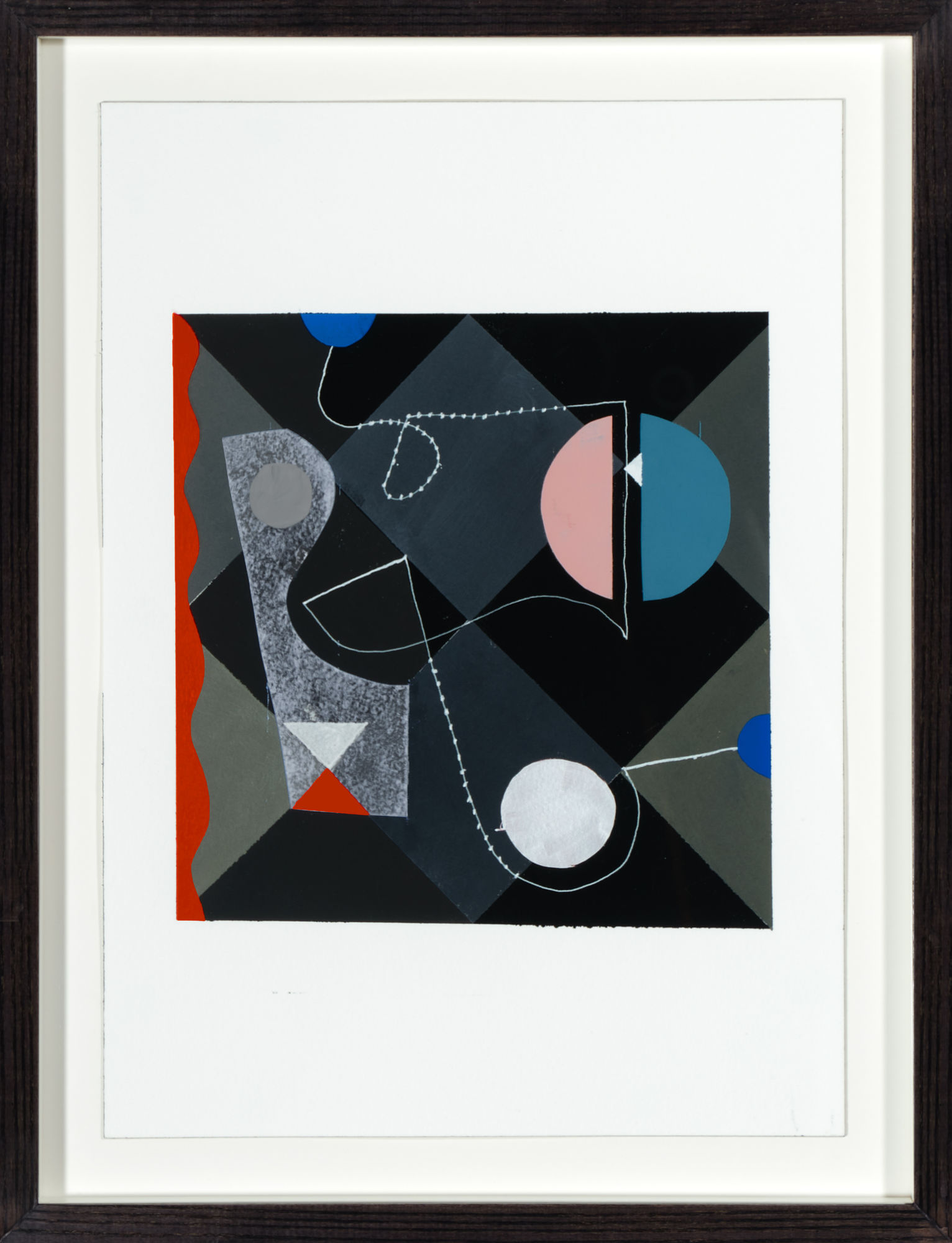 Jeremy Annear, Chalk Moon I (no.45), 2020