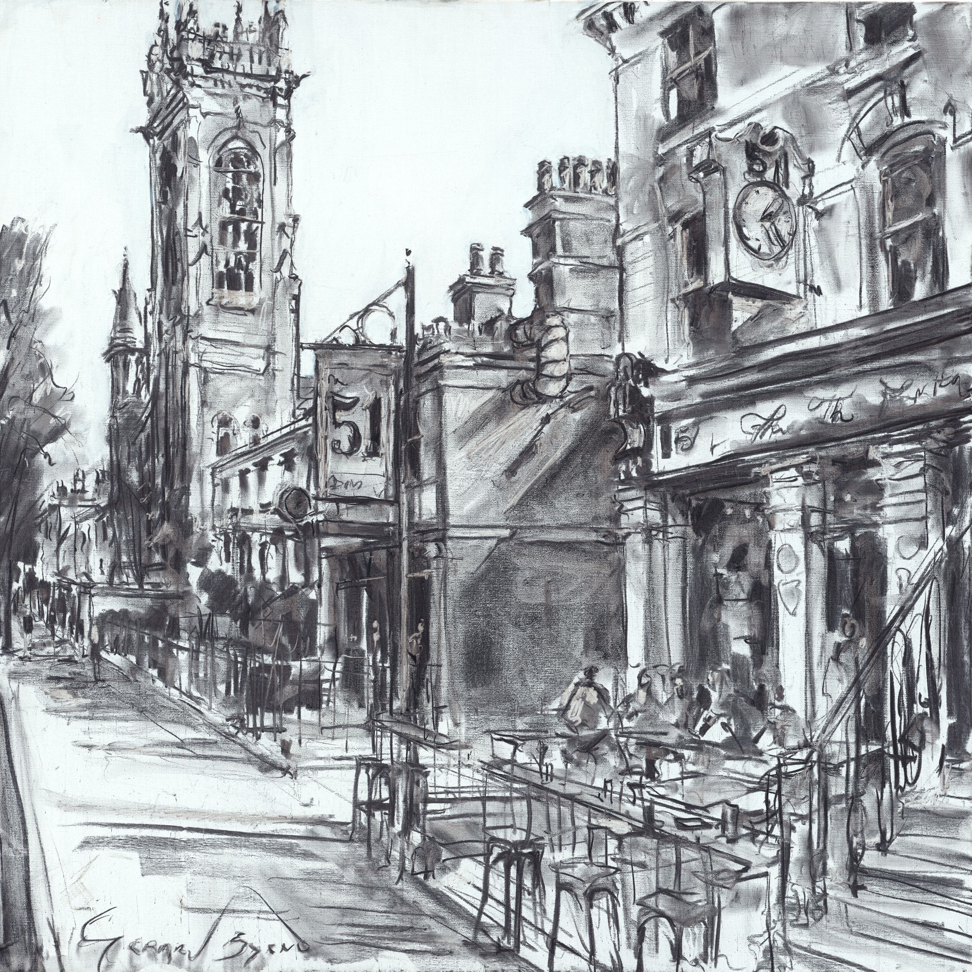 Gerard Byrne, Awaiting Patrons, 2025