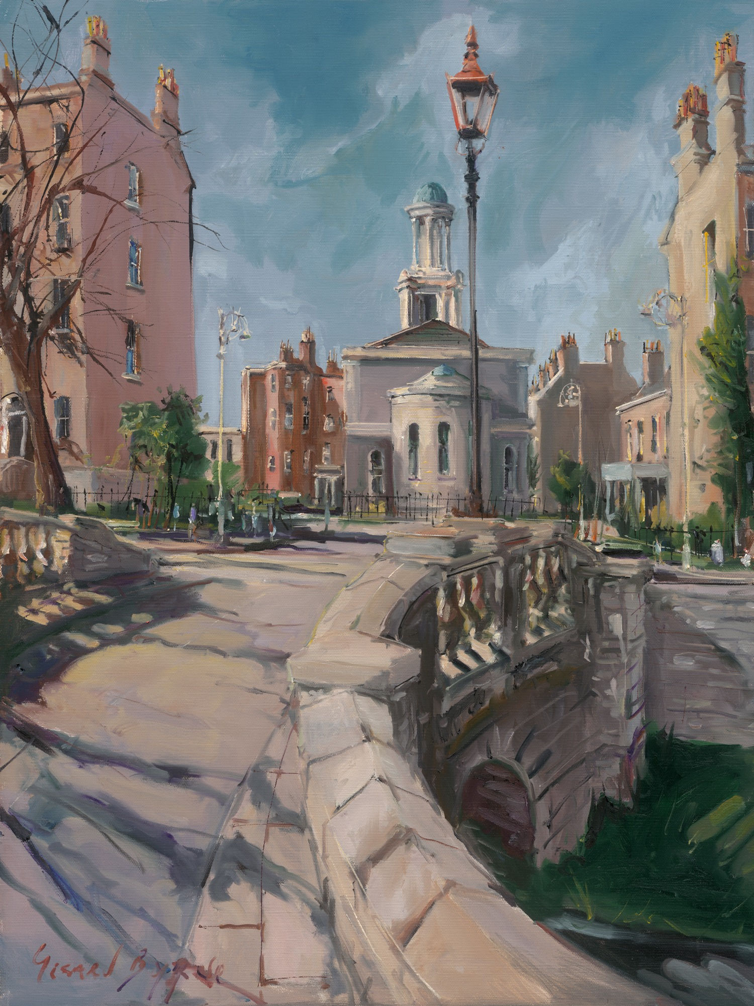 Gerard Byrne, Into the Light. Huband Bridge in Spring, 2022