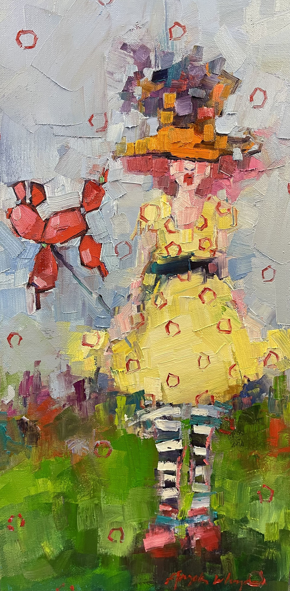 Angela Morgan, Study: penny prize