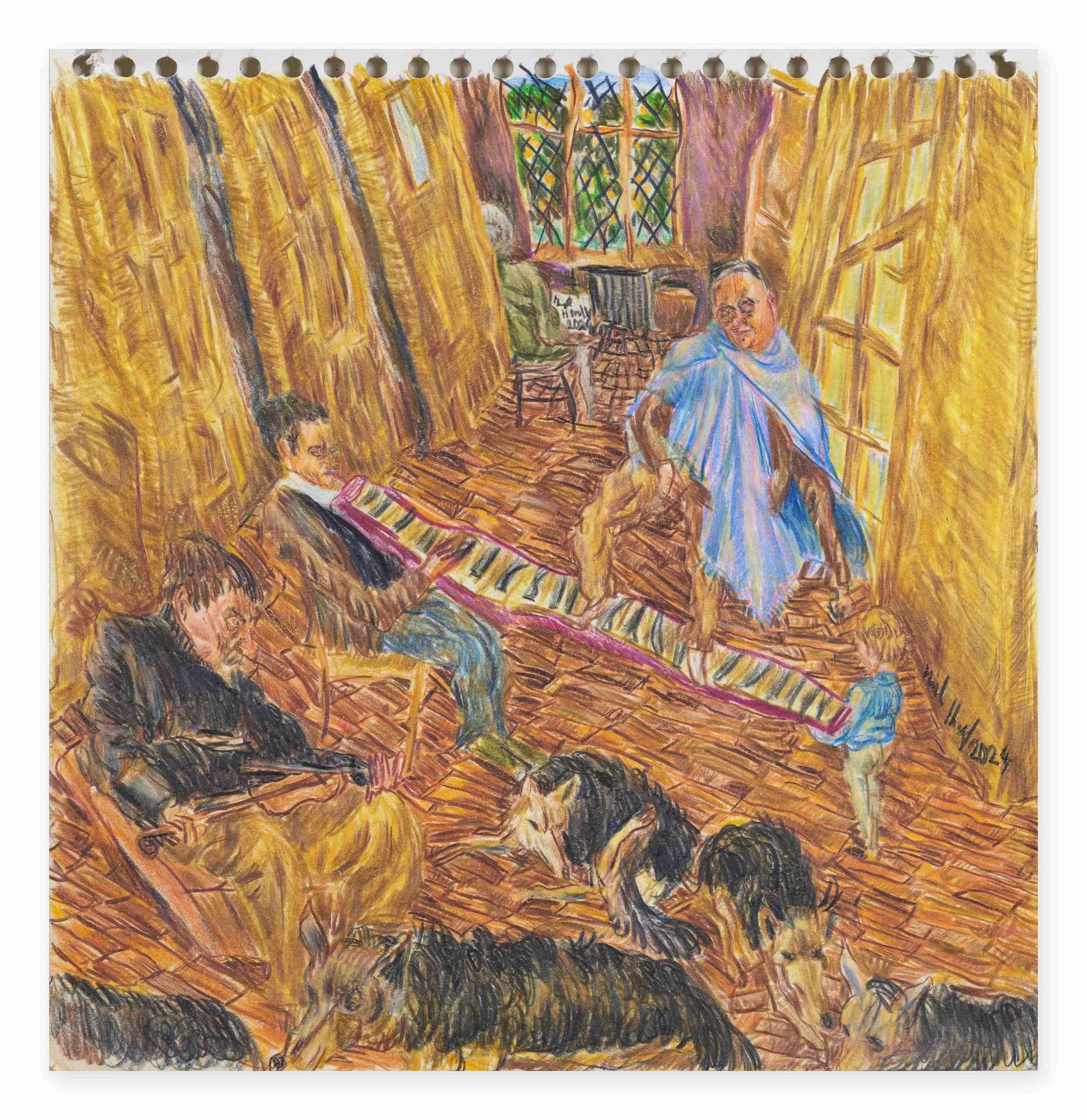 Michael Horsky, Ohne Titel , 2024