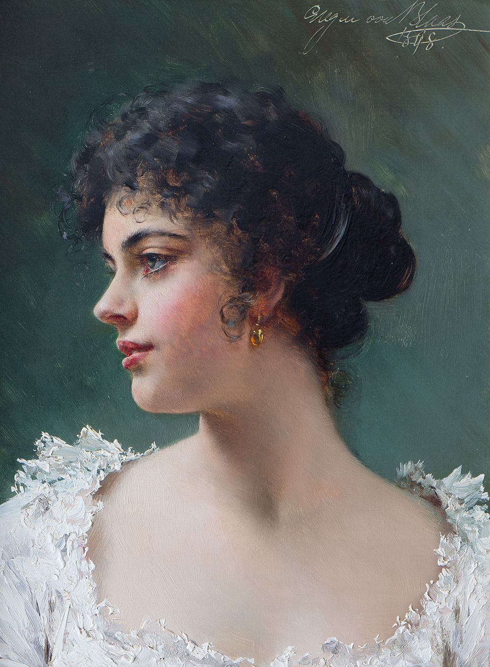 Eugen von Blaas, Venezianische Schönheit, 1898