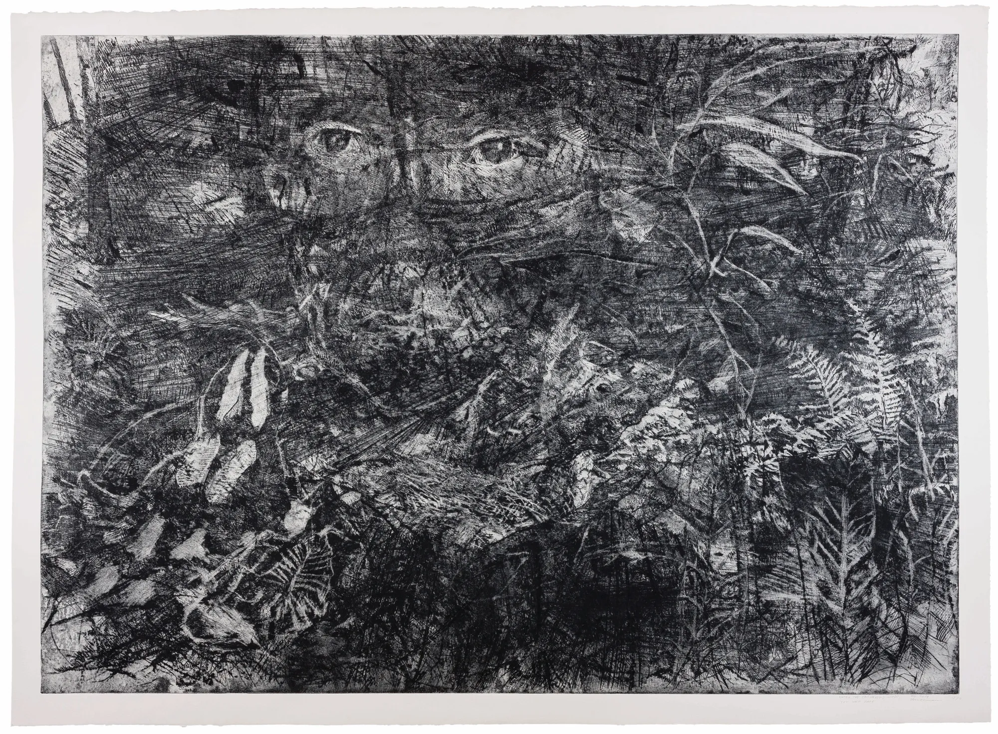 Therese Eisenmann, Enter The Entchanted Woods, You Who Dare, III/4, 2019