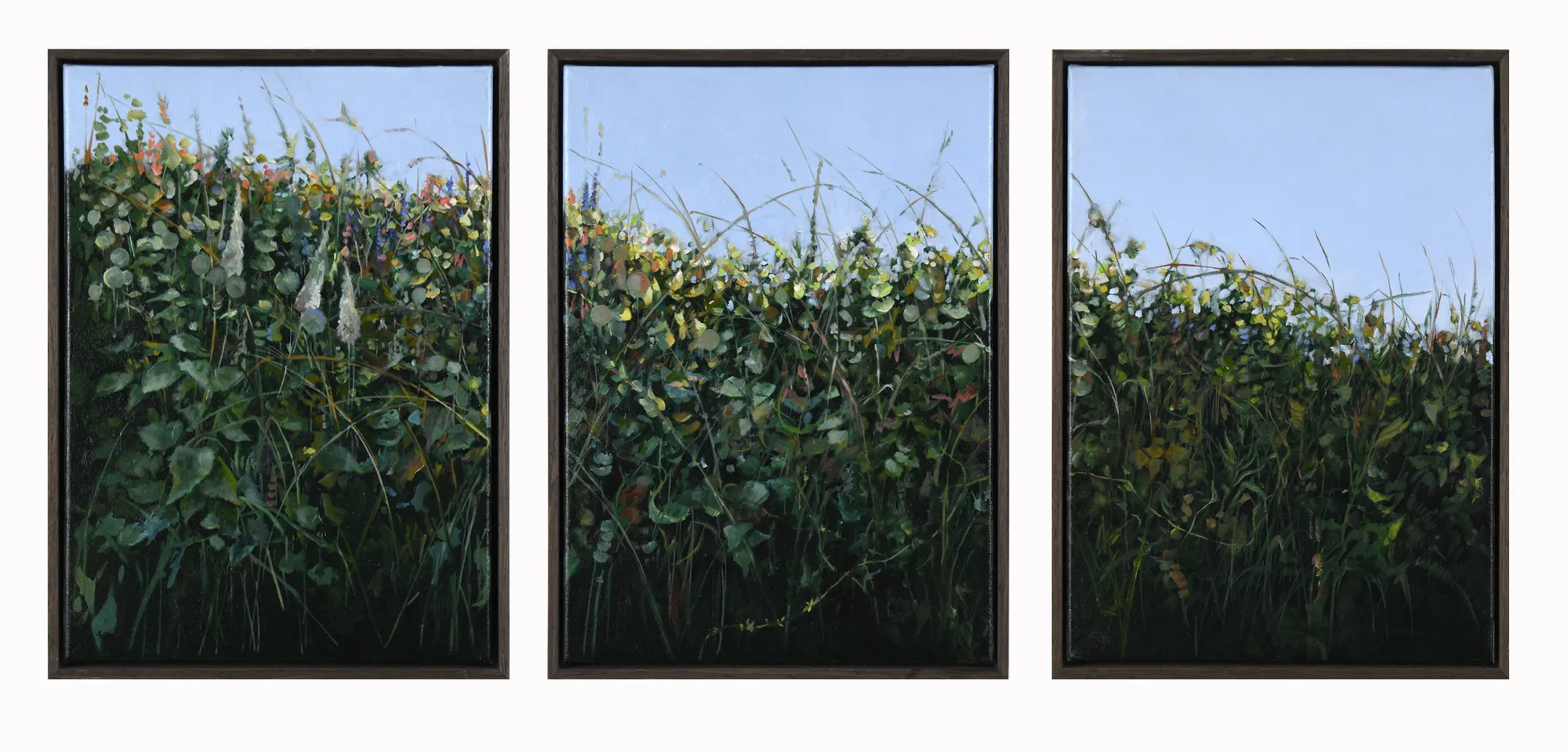 Sallyann Beirne, Summer Roadside - Triptych