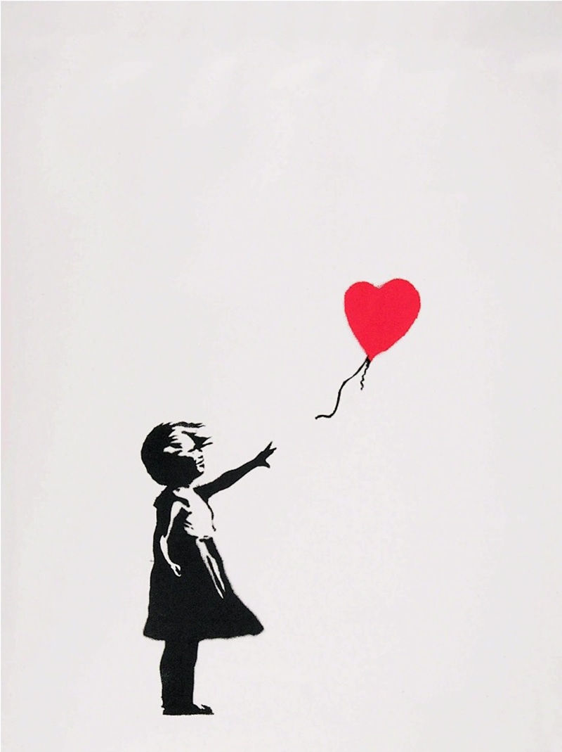 Banksy, Girl With Balloon, 2004
