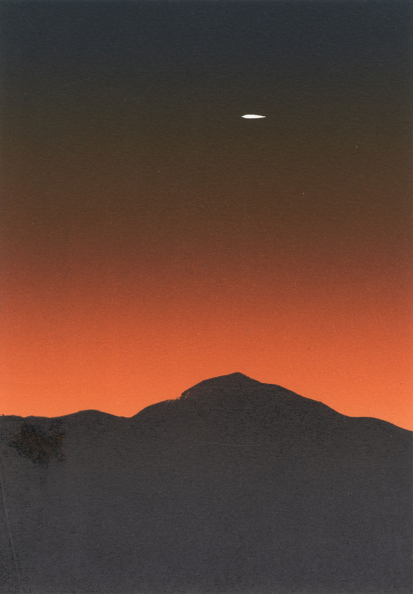 Bobby Johnstone, UFO at Sunset, 2025