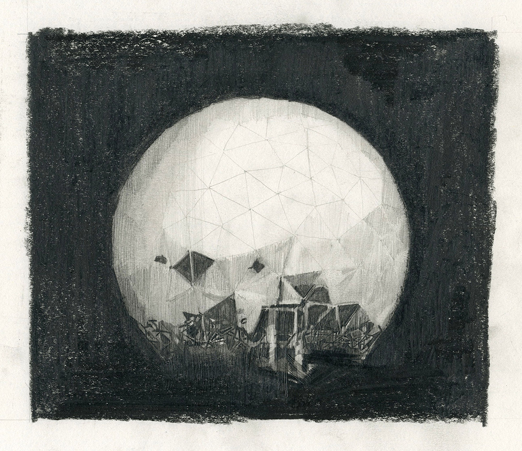 Ian Chamberlain, Dome Study II, 2021