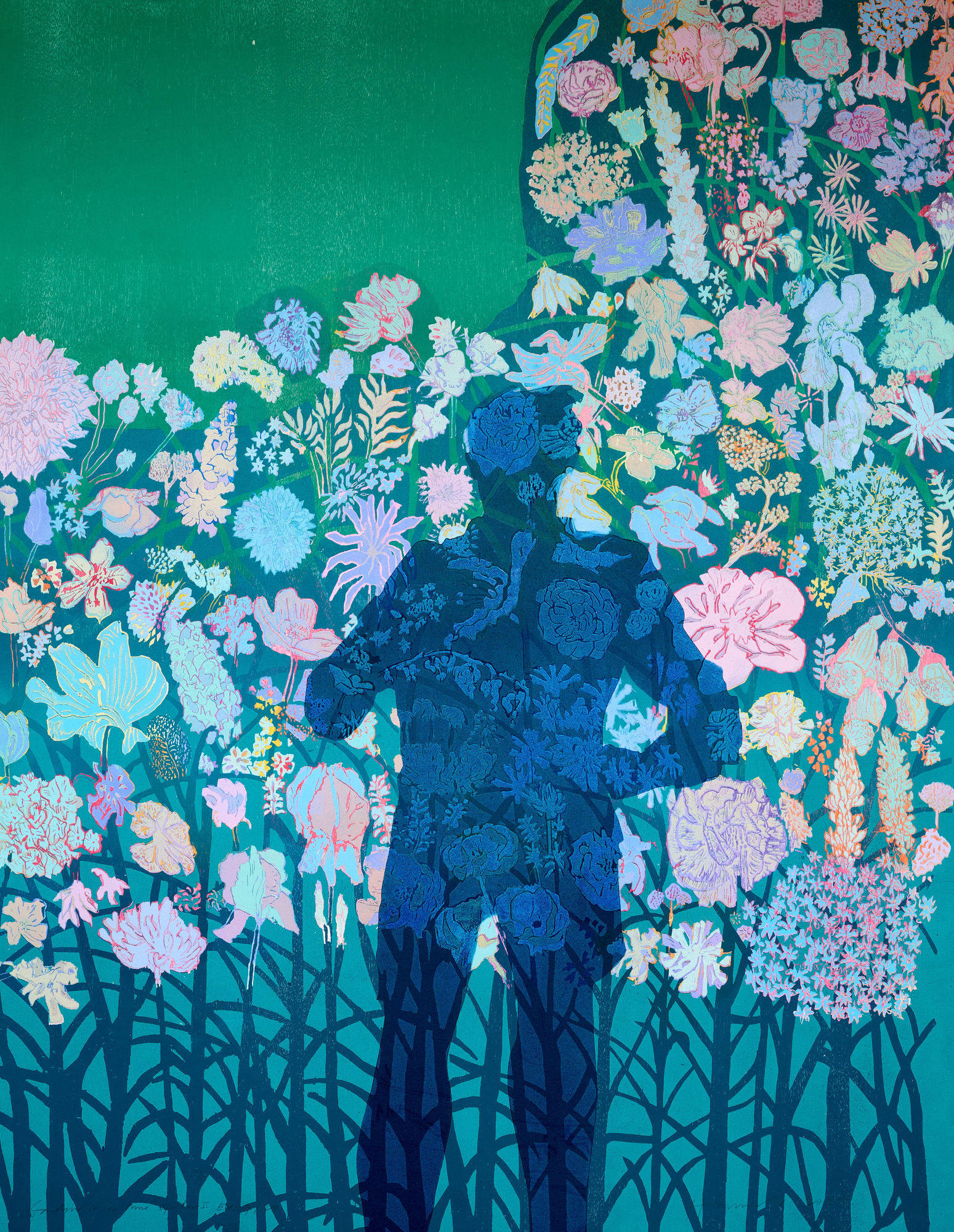 Tom Hammick, Garden in a Time of Loss II, 2023