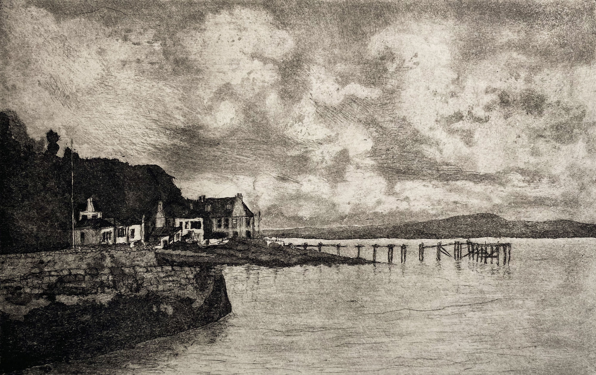 Clive Ramage, The Old Pier, Aberdour