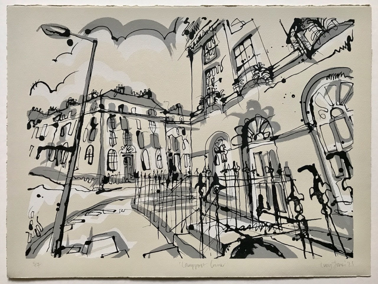 Lucy Jones, Lamppost Corner (Ainslie Place)