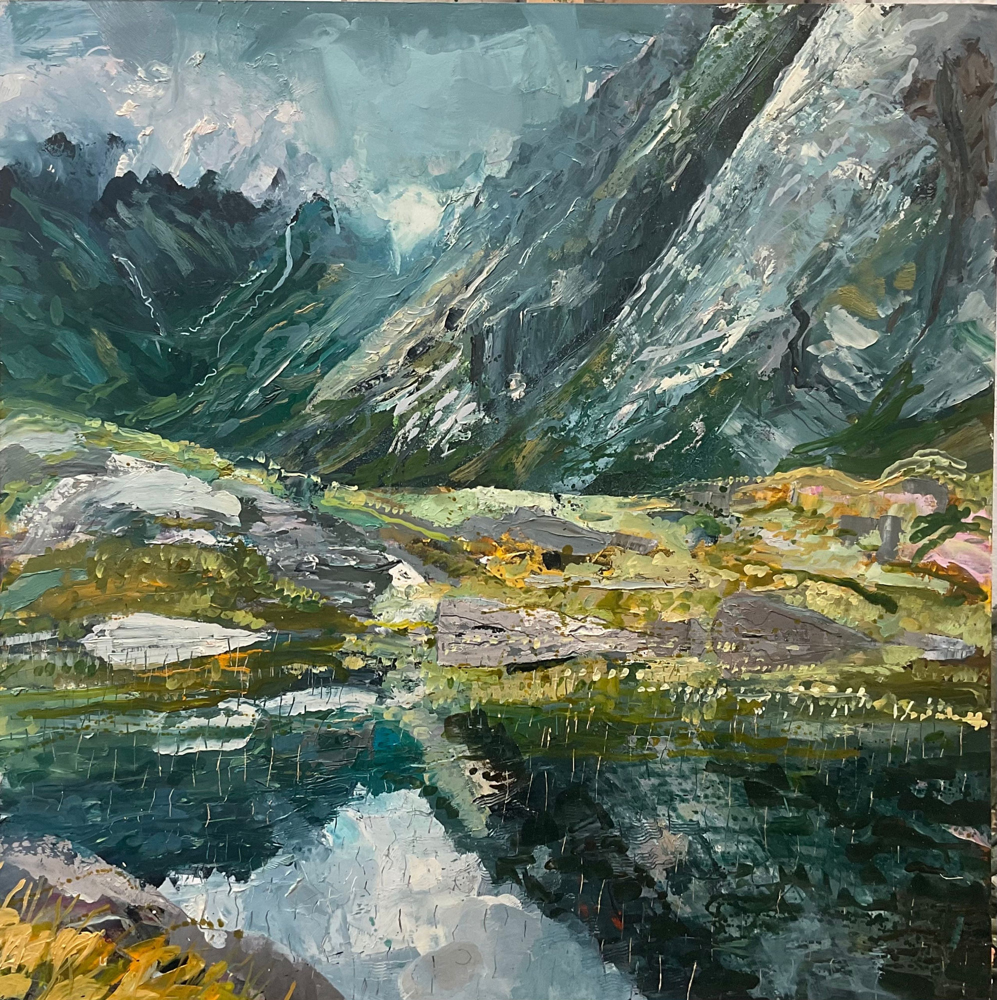 Neal Greig RUA, Spring on Skye