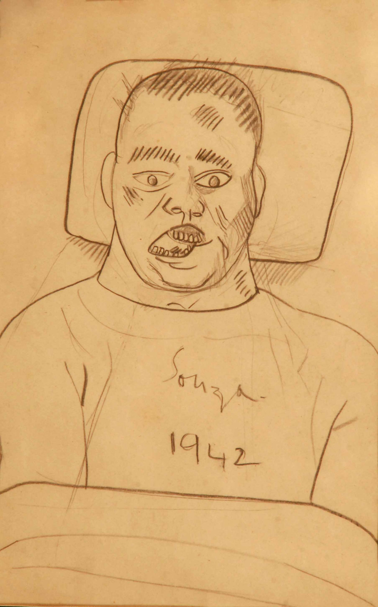Francis Newton Souza, Untitled, 1942