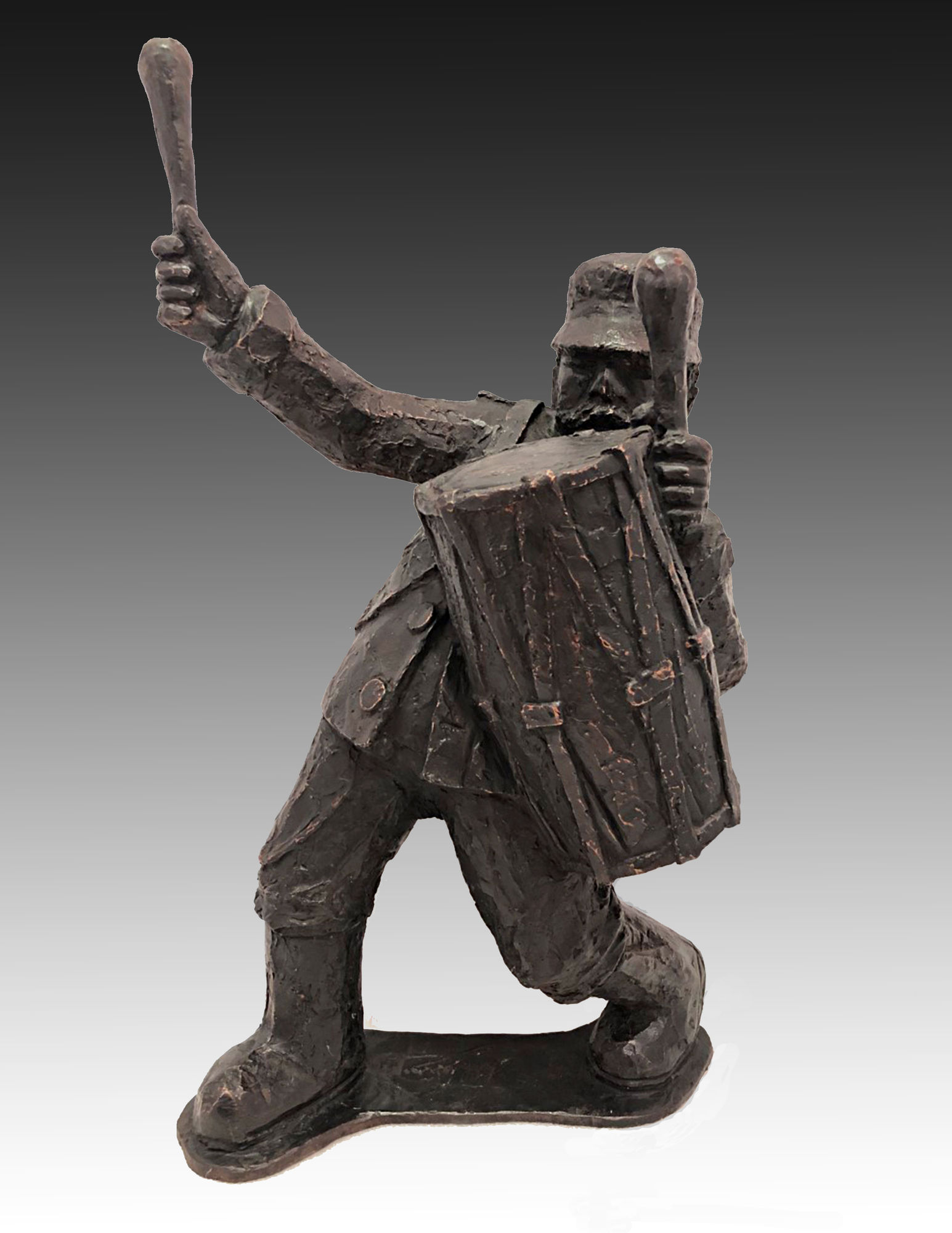 Krishen Khanna, Untitled (Bandwalla with Drum II), 2019