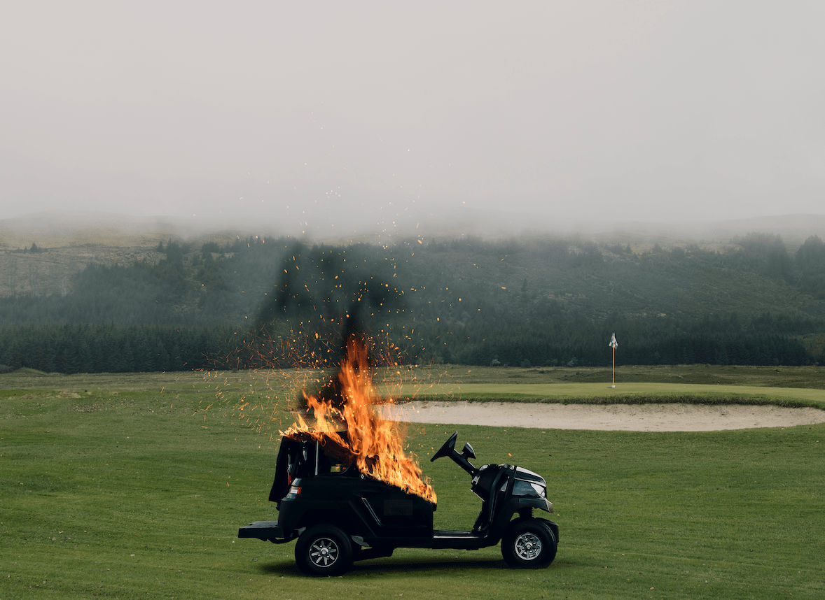 Jeffrey Czum, In the Rough, 2024