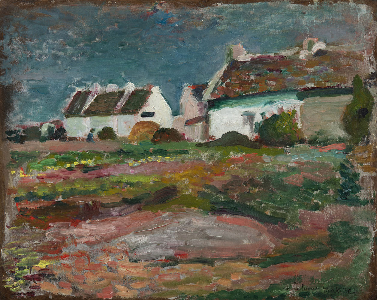 HENRI MATISSE, Maisons à Kervilahouen, Belle-Île, 1896