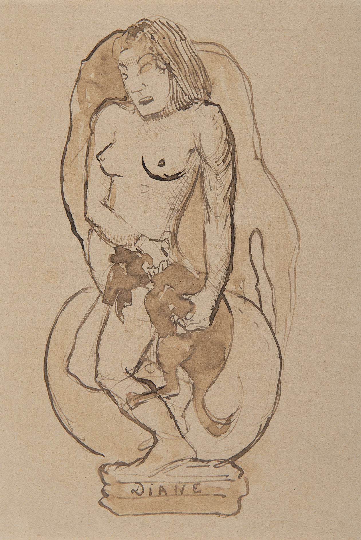 PAUL GAUGUIN, Diane - Diane oviri, circa 1892