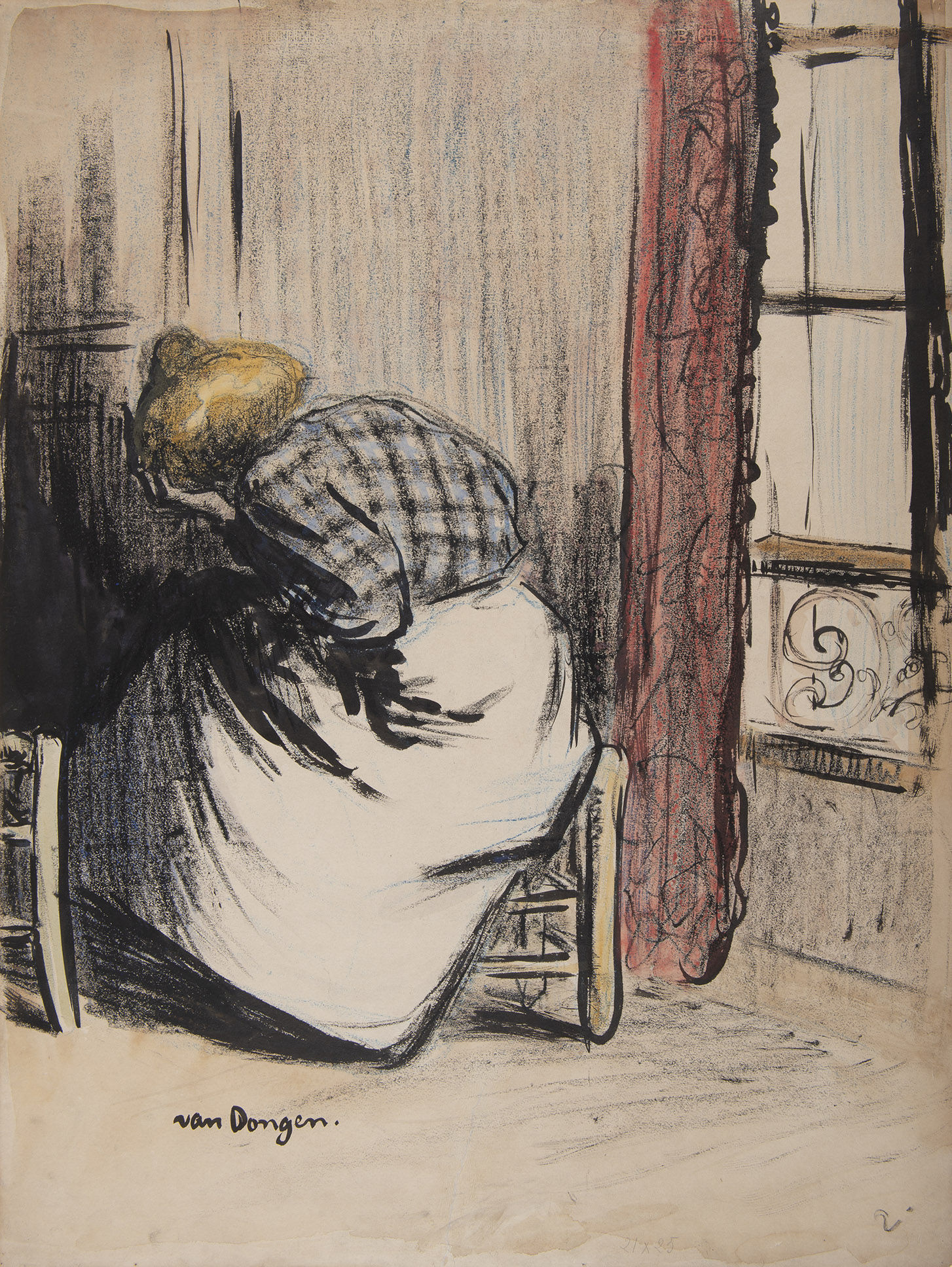 KEES VAN DONGEN, Premier fantôme, Le Mépris, 1901