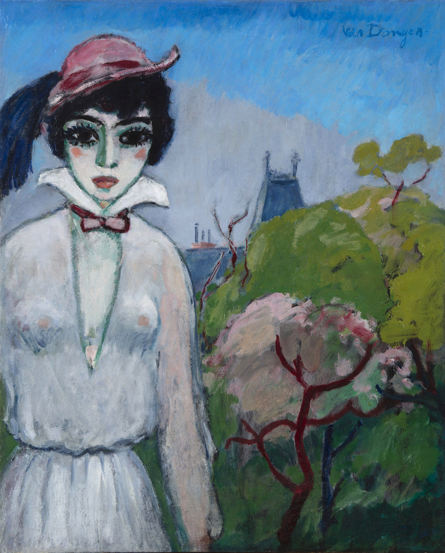 KEES VAN DONGEN, Avenue du Bois de Boulogne, circa 1955