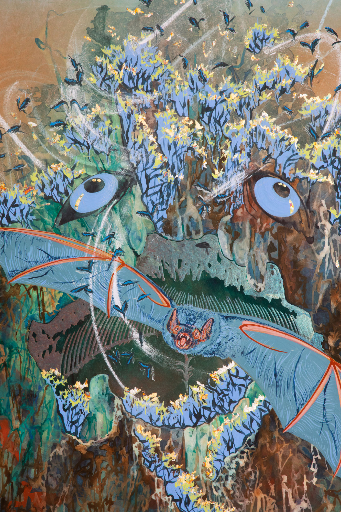 Tammy Nguyen, ghosts, waiting in the caves to catch you, 2020