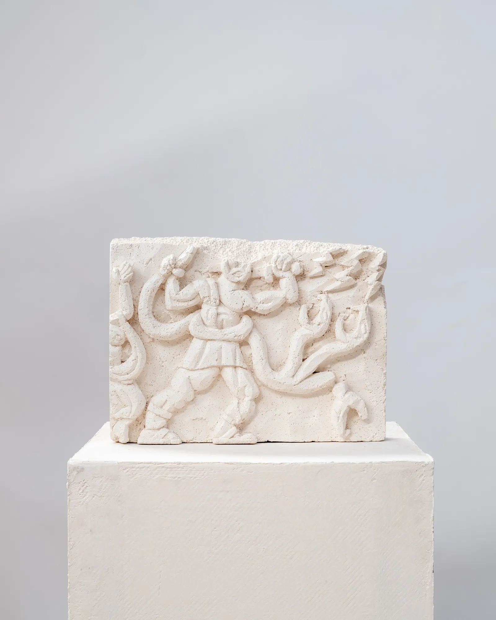 Florian Tomballe, Tablet with mythological scene, 2024
