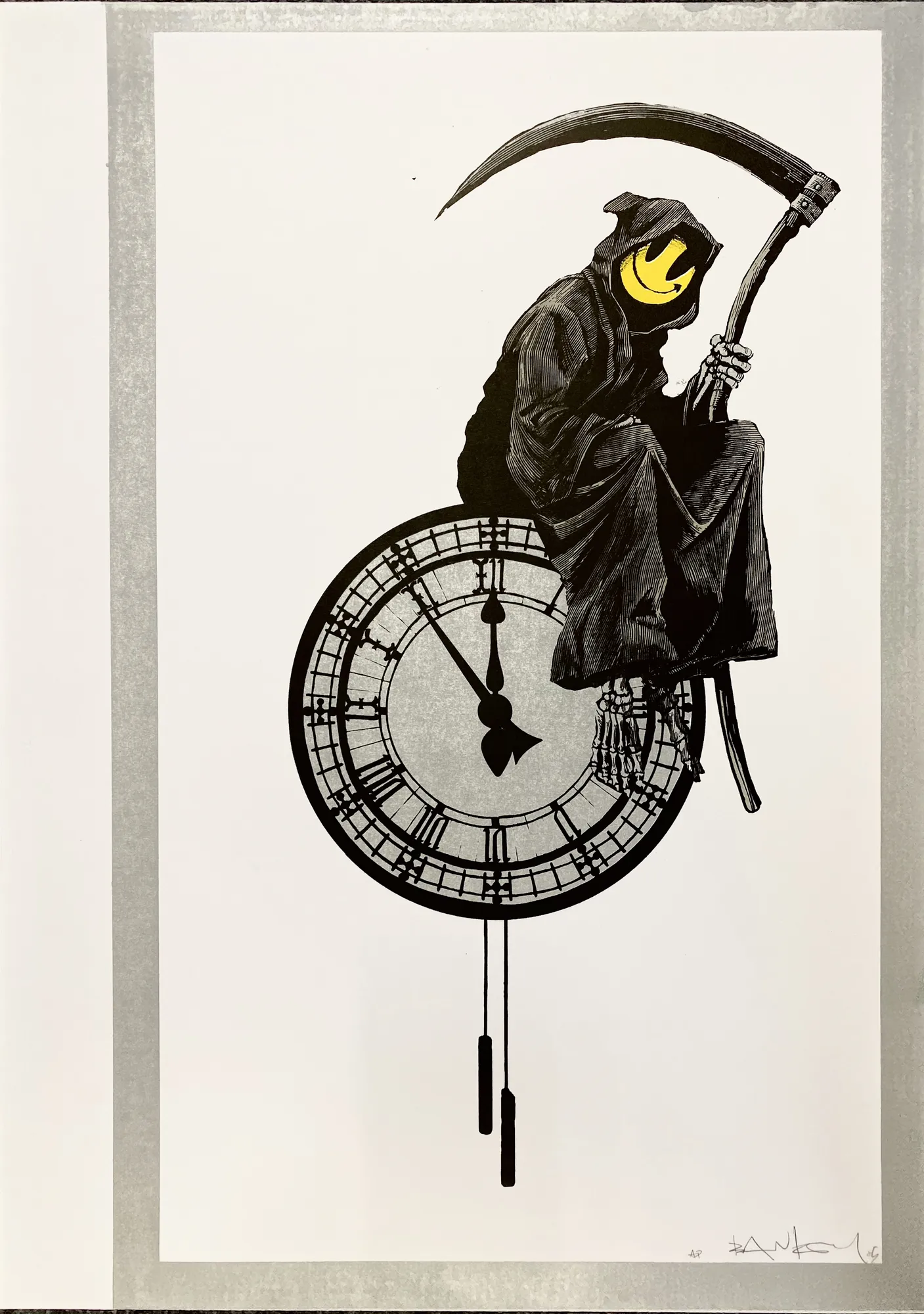 Banksy, Grin Reaper, 2005