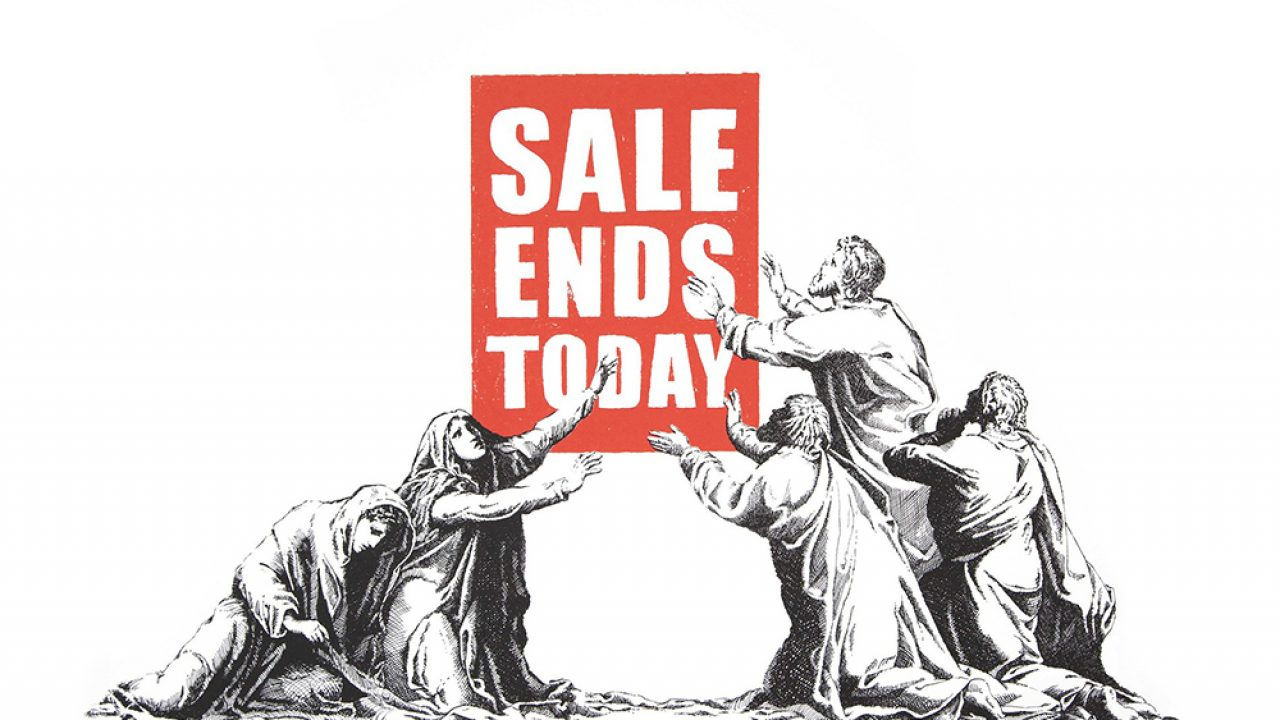 Banksy, Sale Ends, 2017